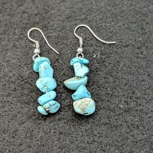 Turquoise drop earrings
